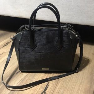 Rebecca Minkoff Mini Perry Satchel (black)